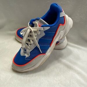 Adidas Mens 20 20 FX Training Sneakers Blue White Orange EH0265 Low Top Size 9.5